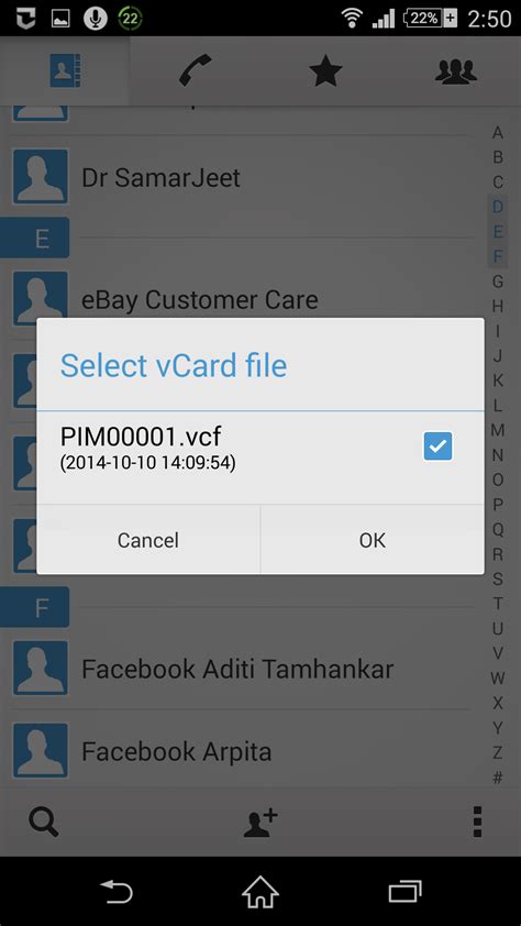 android vcard version 4 couldn't import nfc tag|Help .